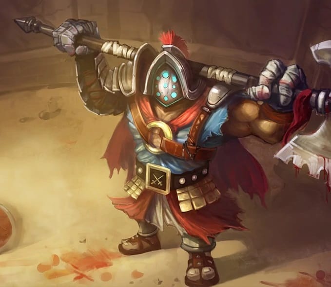 Gladiator skin for jax in league of legends