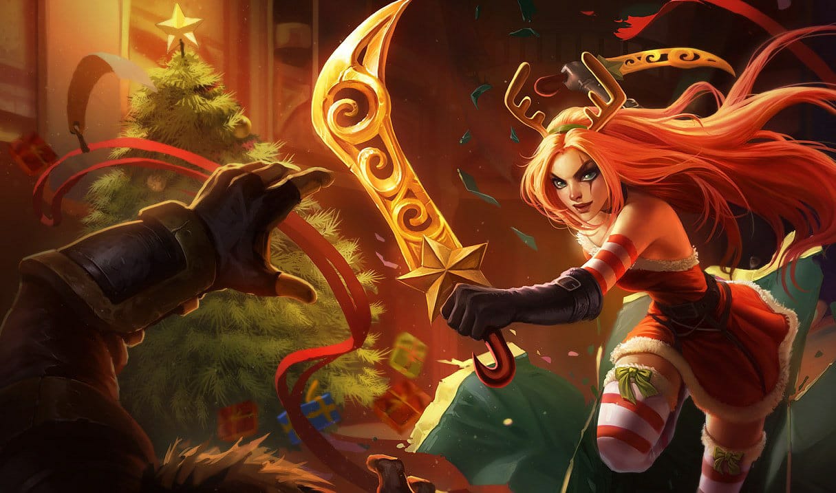 Christmas Themed Skin for Katarina