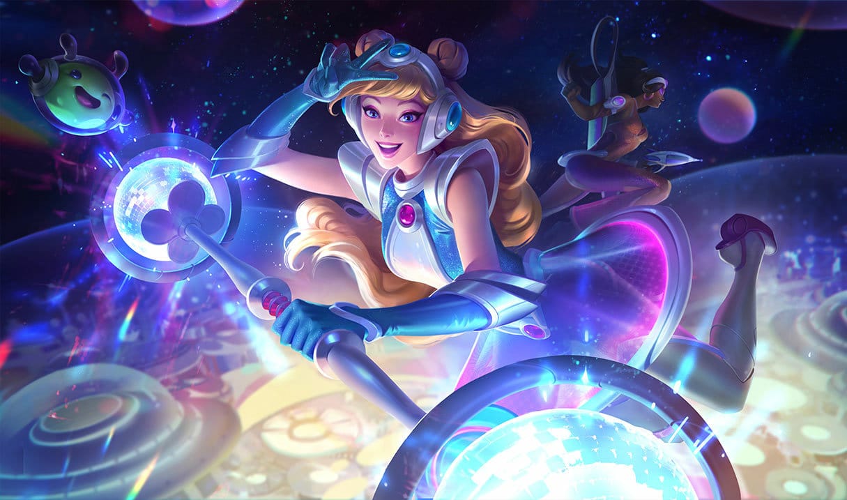 Space Groove LoL Lux Skin Is Fun and Vibrant